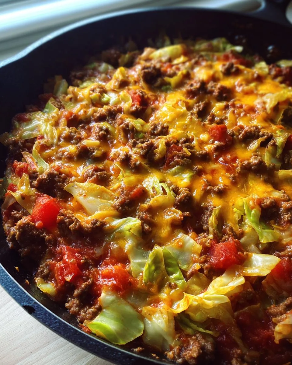 Low Carb Cabbage Casserole - detail 4