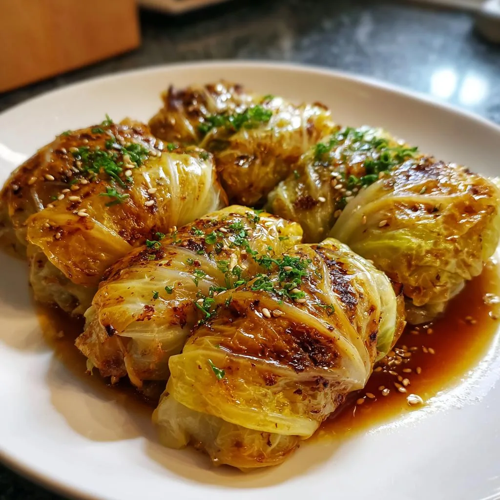 Napa Cabbage Rolls Recipe - detail 1