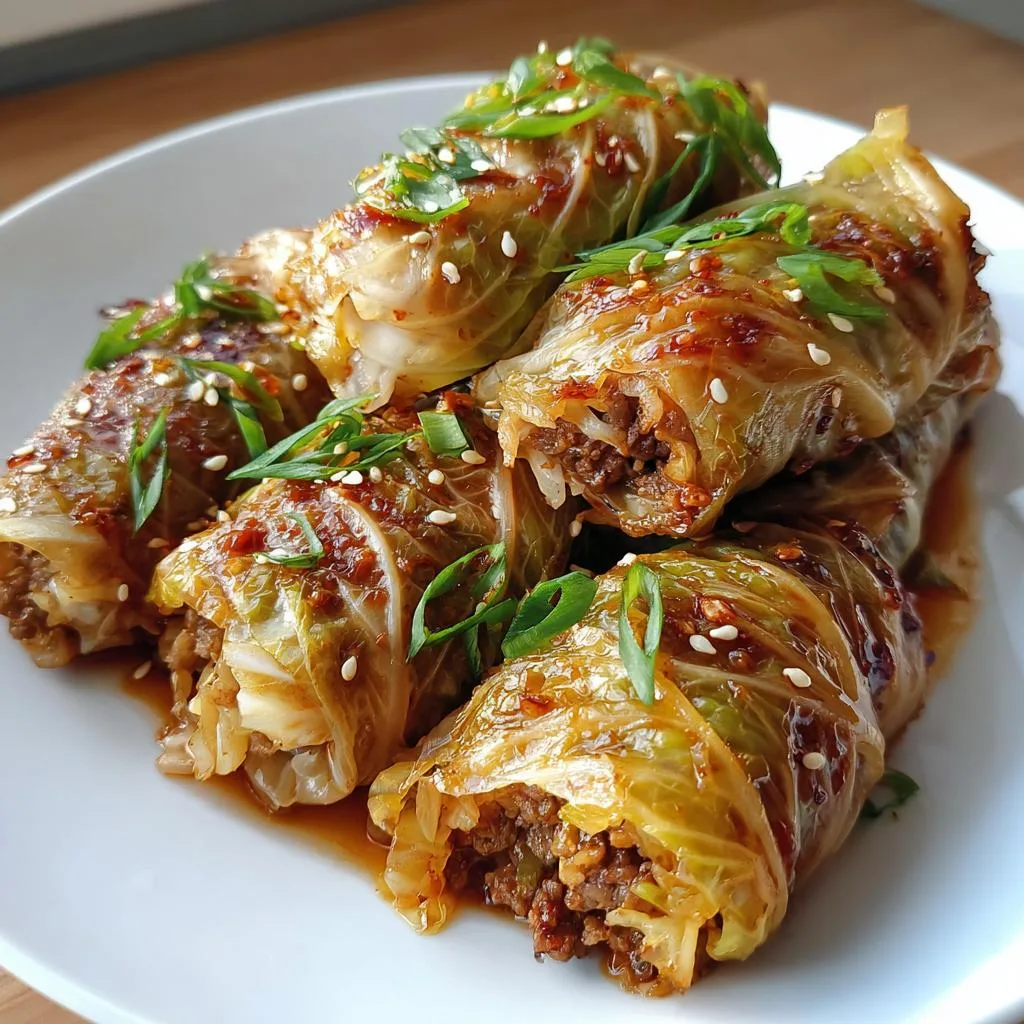 Napa Cabbage Rolls Recipe - detail 2