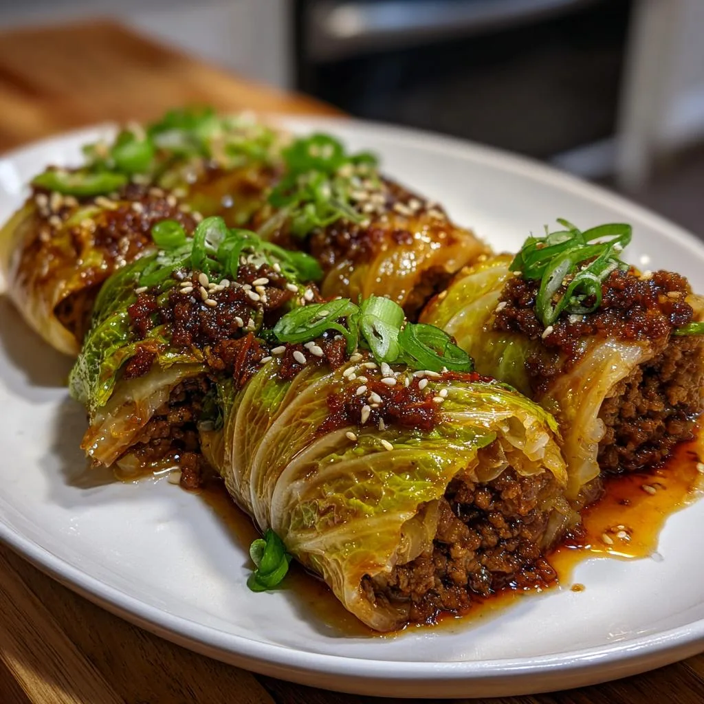 Napa Cabbage Rolls Recipe - detail 3