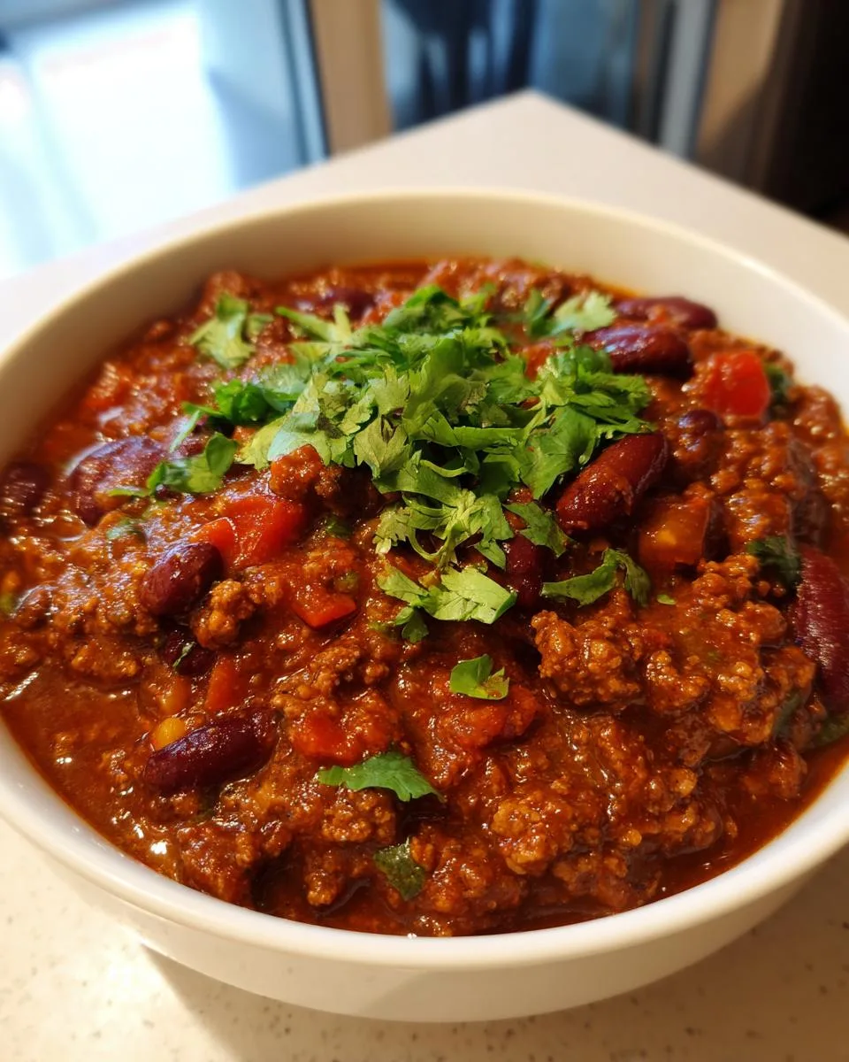 Old Fashioned Beef Chili - detail 1