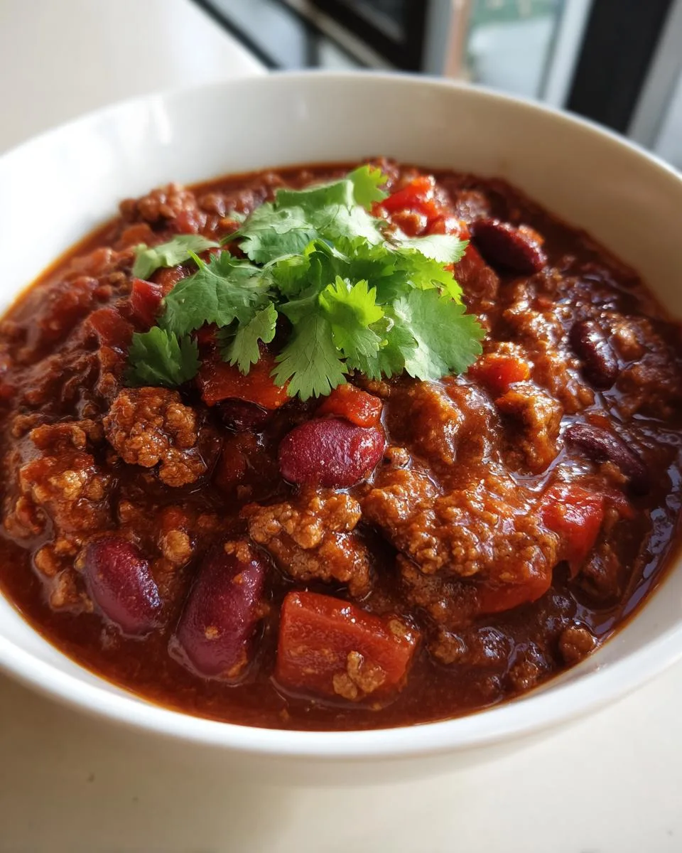 Old Fashioned Beef Chili - detail 2
