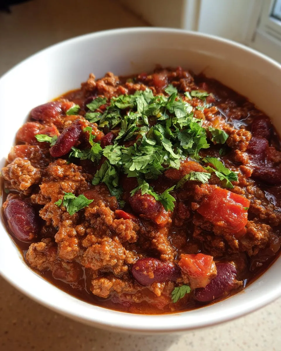Old Fashioned Beef Chili - detail 3