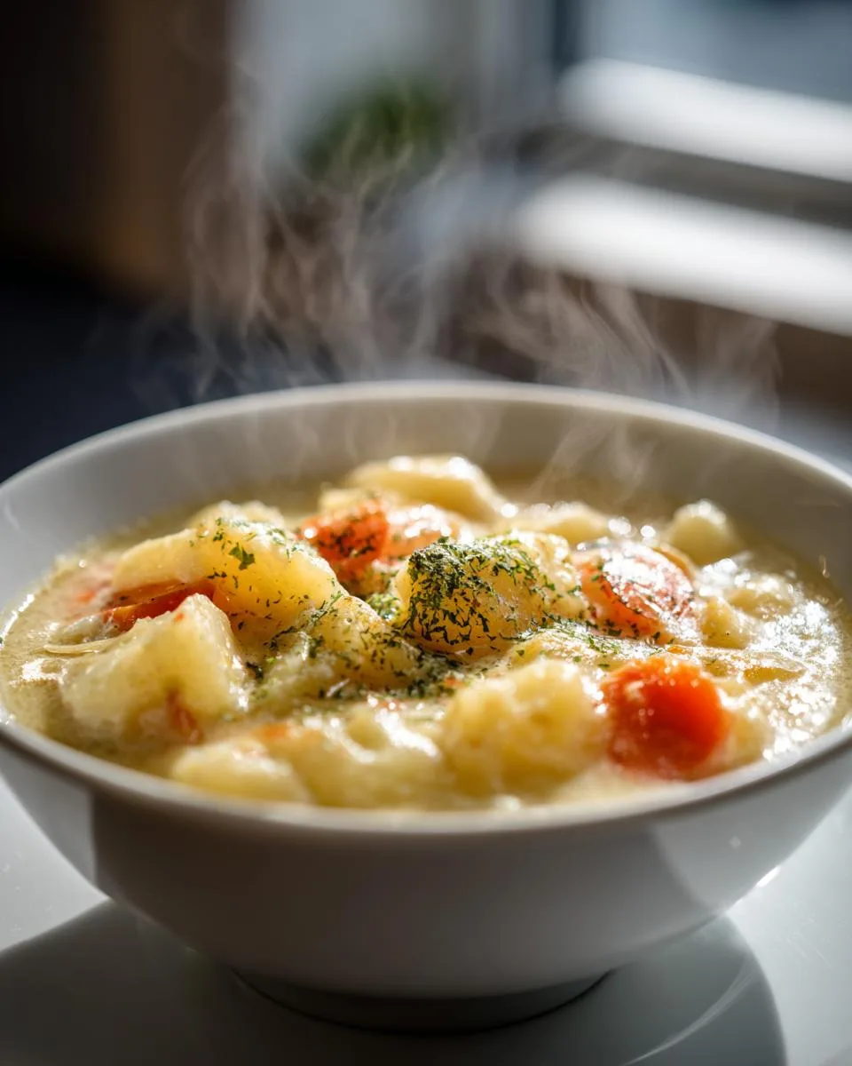 Old-Fashioned Potato Soup - detail 2