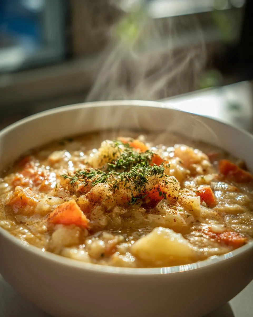 Old-Fashioned Potato Soup - detail 3