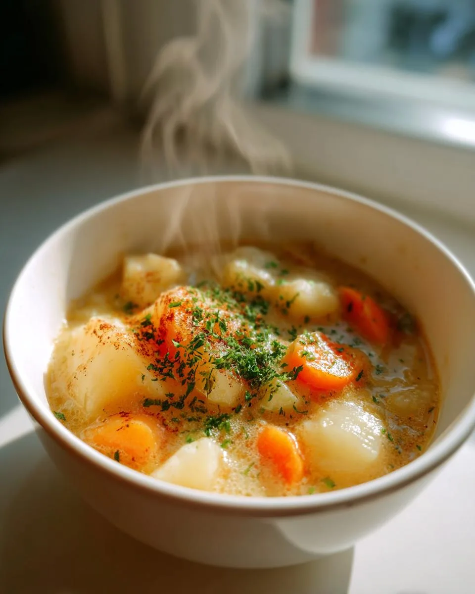 Old-Fashioned Potato Soup - detail 4