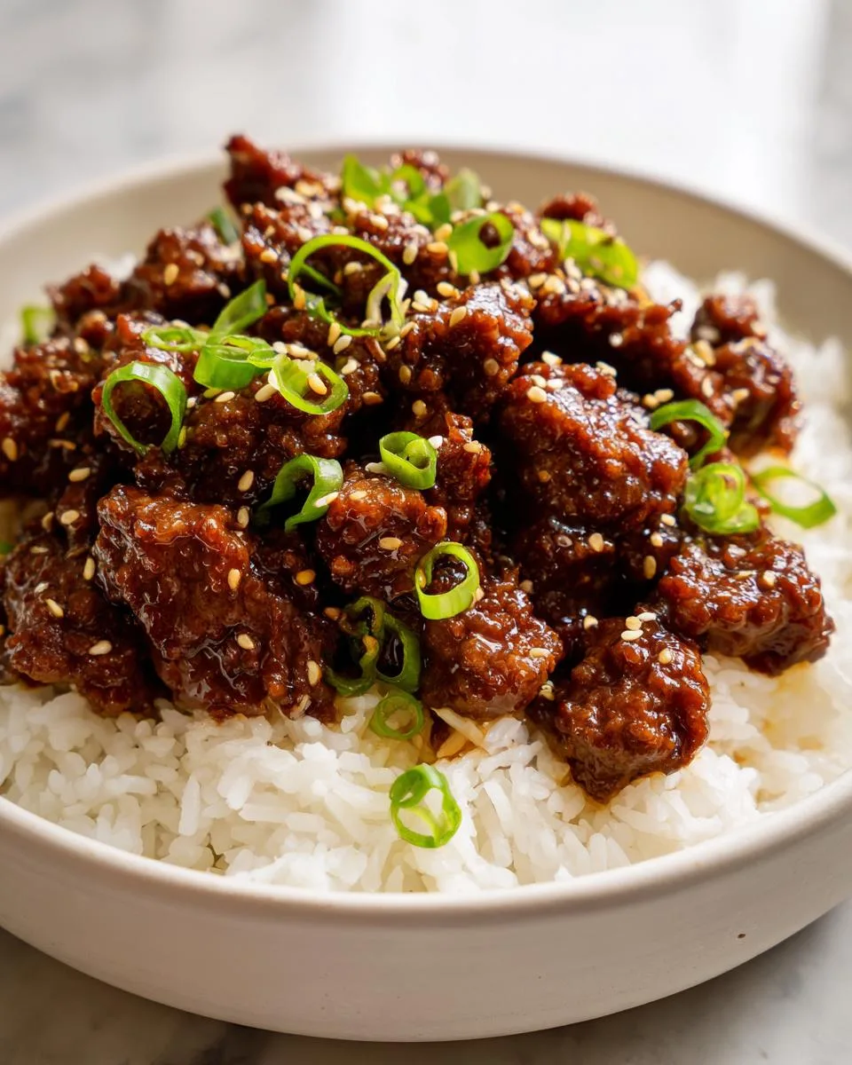 Quick Easy Korean Ground Beef - detail 3