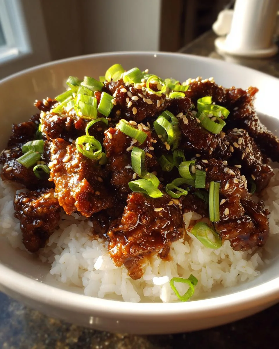 Quick Easy Korean Ground Beef - detail 4
