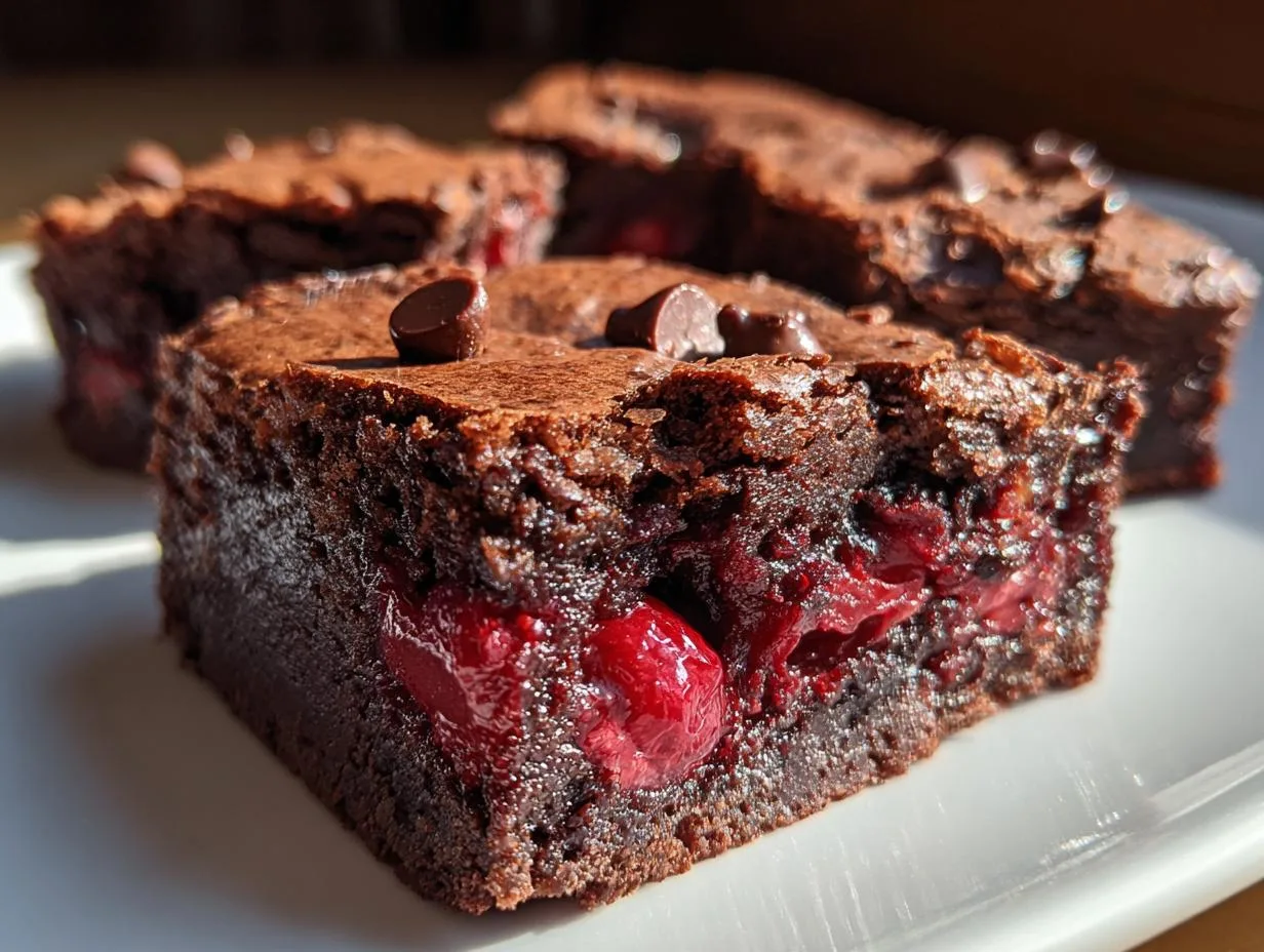 Roasted Cherry Brownies: 13 Irresistible Bites of Heaven