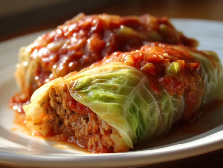 Slow Cooker Cabbage Rolls