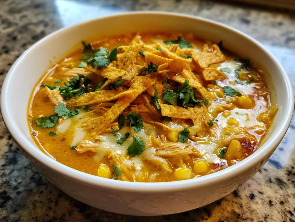 Irresistible 30-Minute Southwestern Chicken Tortilla Soup
