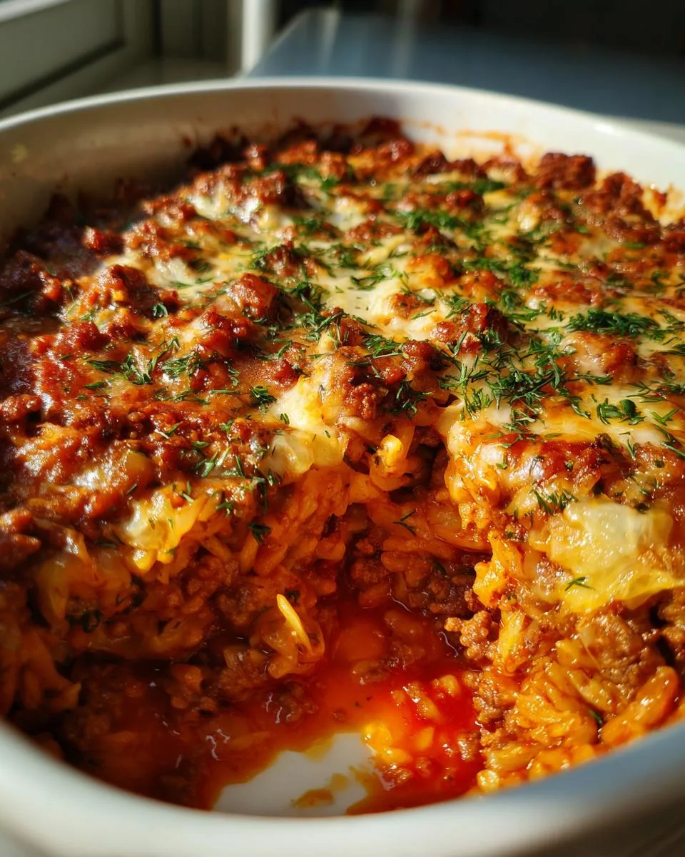 Unstuffed Cabbage Casserole - detail 5