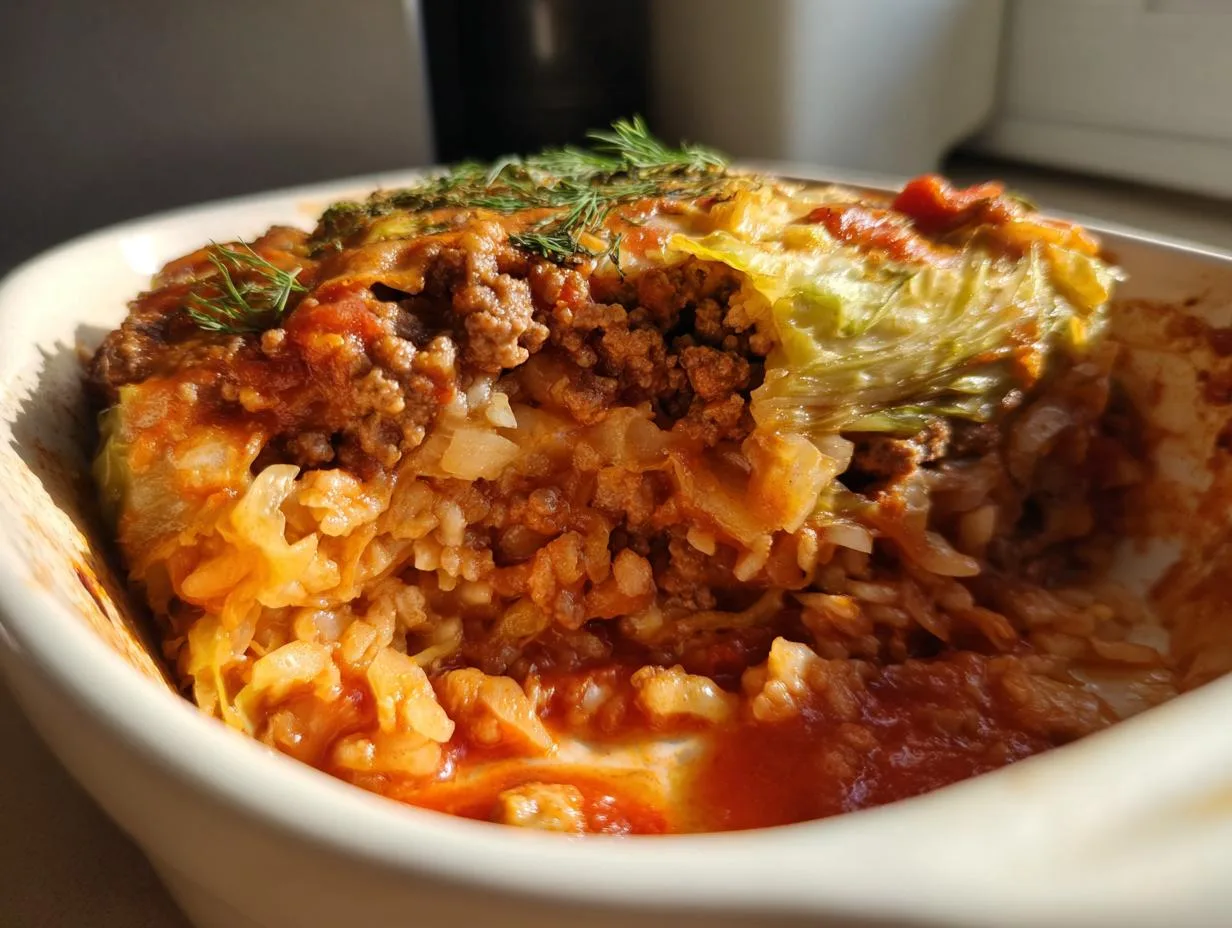 Irresistible Unstuffed Cabbage Casserole in Just 30 Minutes