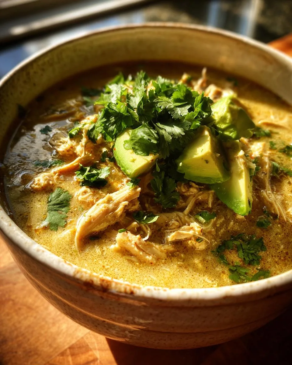 Whole30 White Chicken Chili - detail 1