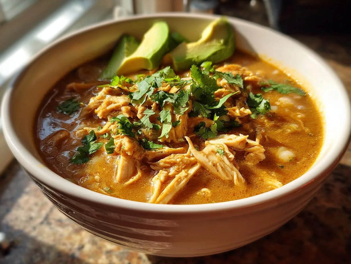Creamy 30-Min Whole30 White Chicken Chili That Feeds 6