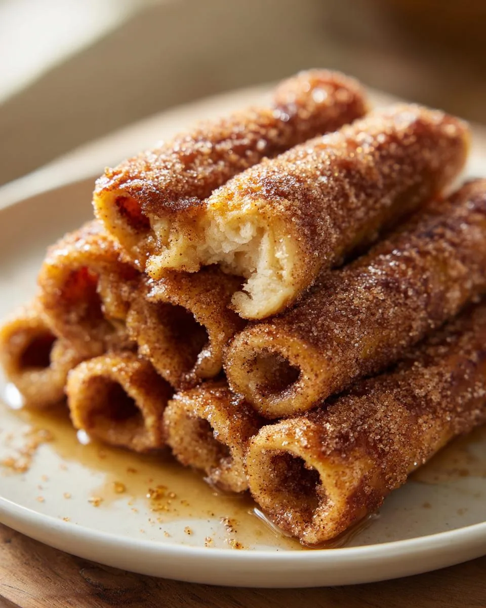 cinnamon sugar french toast roll-ups - detail 3