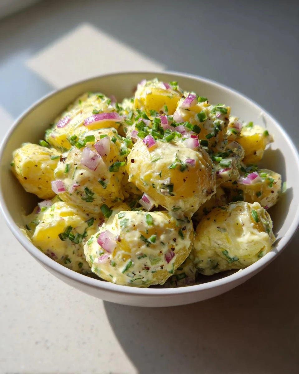 Austrian Style Potato Salad - detail 4