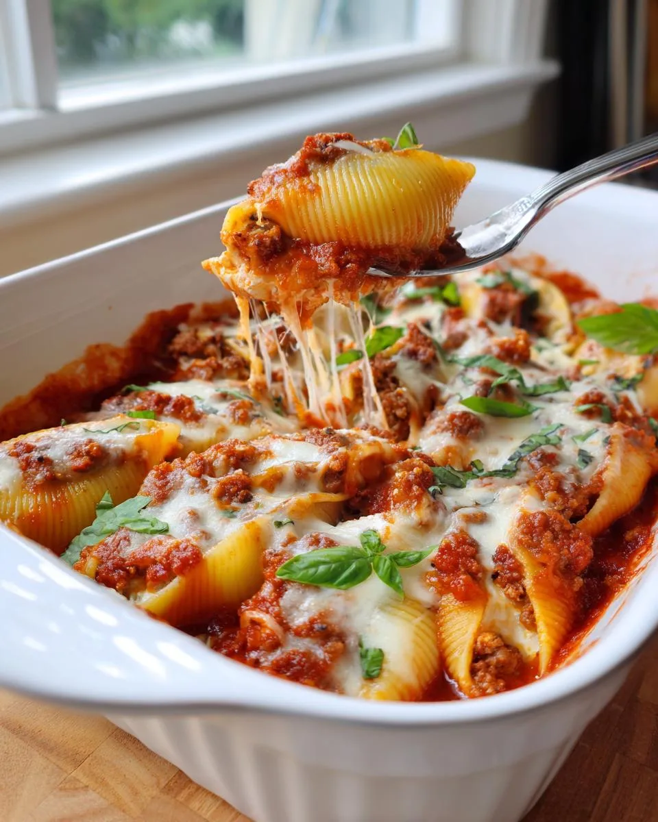 Beef Stuffed Shells Creamy Ricotta - detail 3