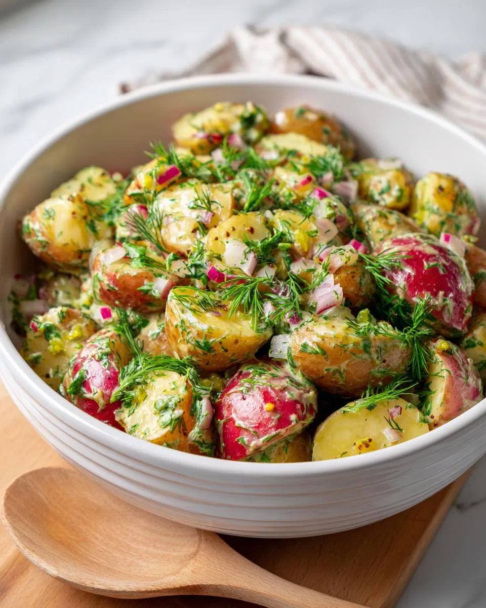 Classic French Style Potato Salad - detail 3