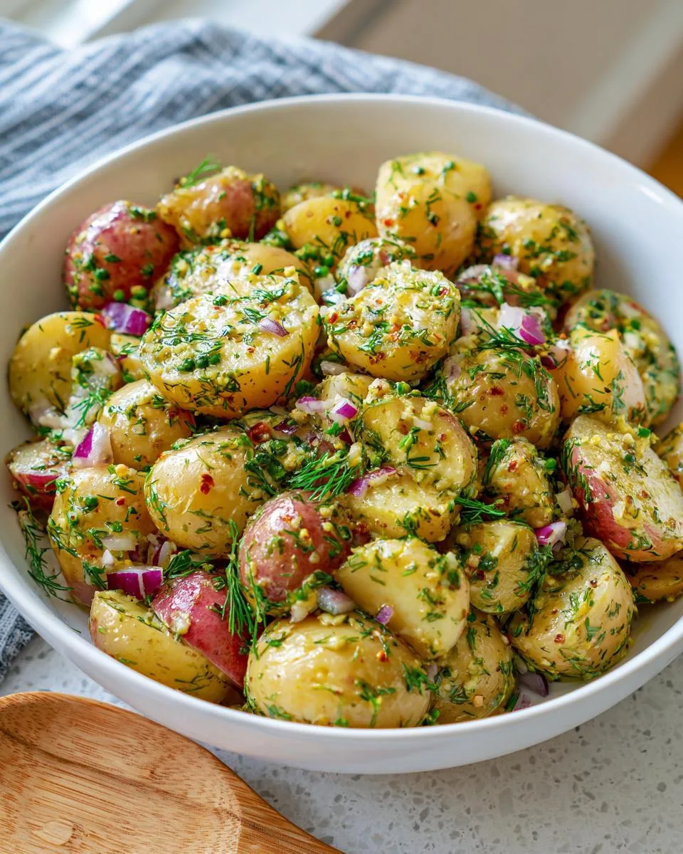 Classic French Style Potato Salad - detail 4