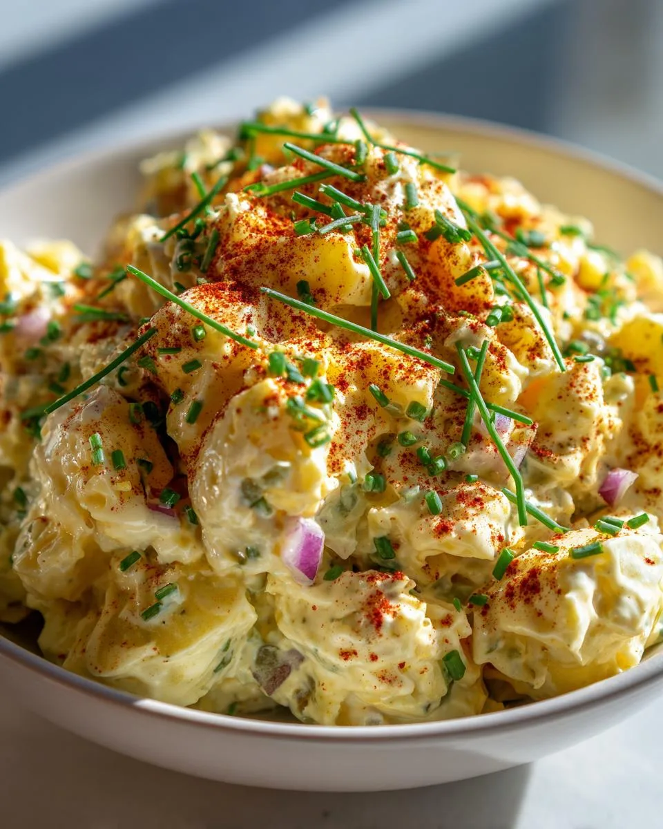 Creamy Deviled Egg Potato Salad - detail 3