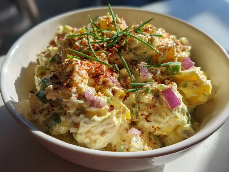 Creamy Deviled Egg Potato Salad
