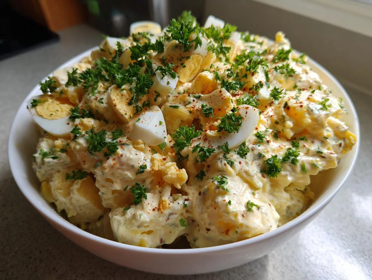Irresistible Creamy Potato Salad Condensed Milk