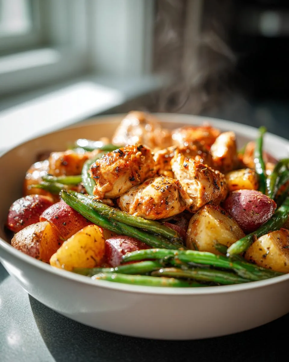 Crockpot Chicken Potatoes Green Beans - detail 5
