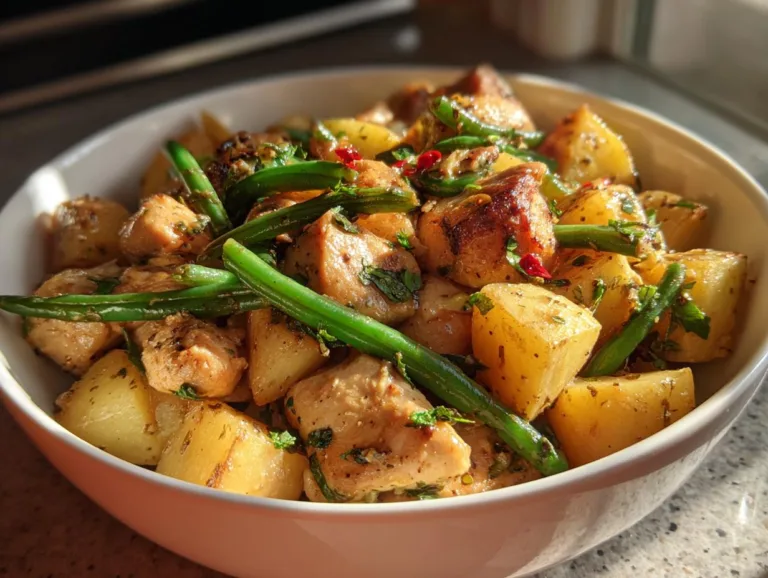 Crockpot Chicken Potatoes Green Beans
