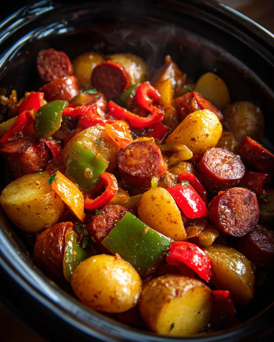 Crockpot Sausage Potatoes Recipe - detail 3