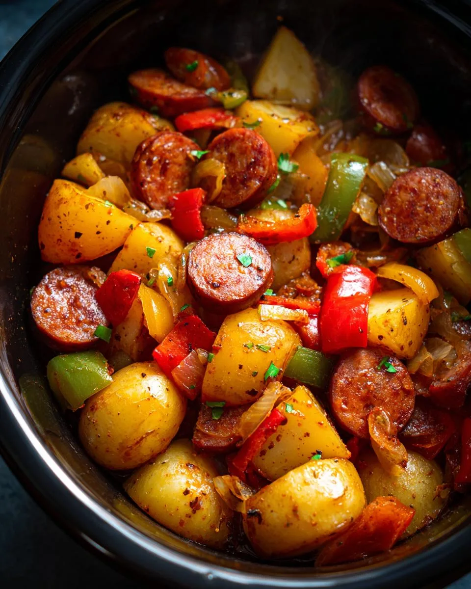 Crockpot Sausage Potatoes Recipe - detail 4
