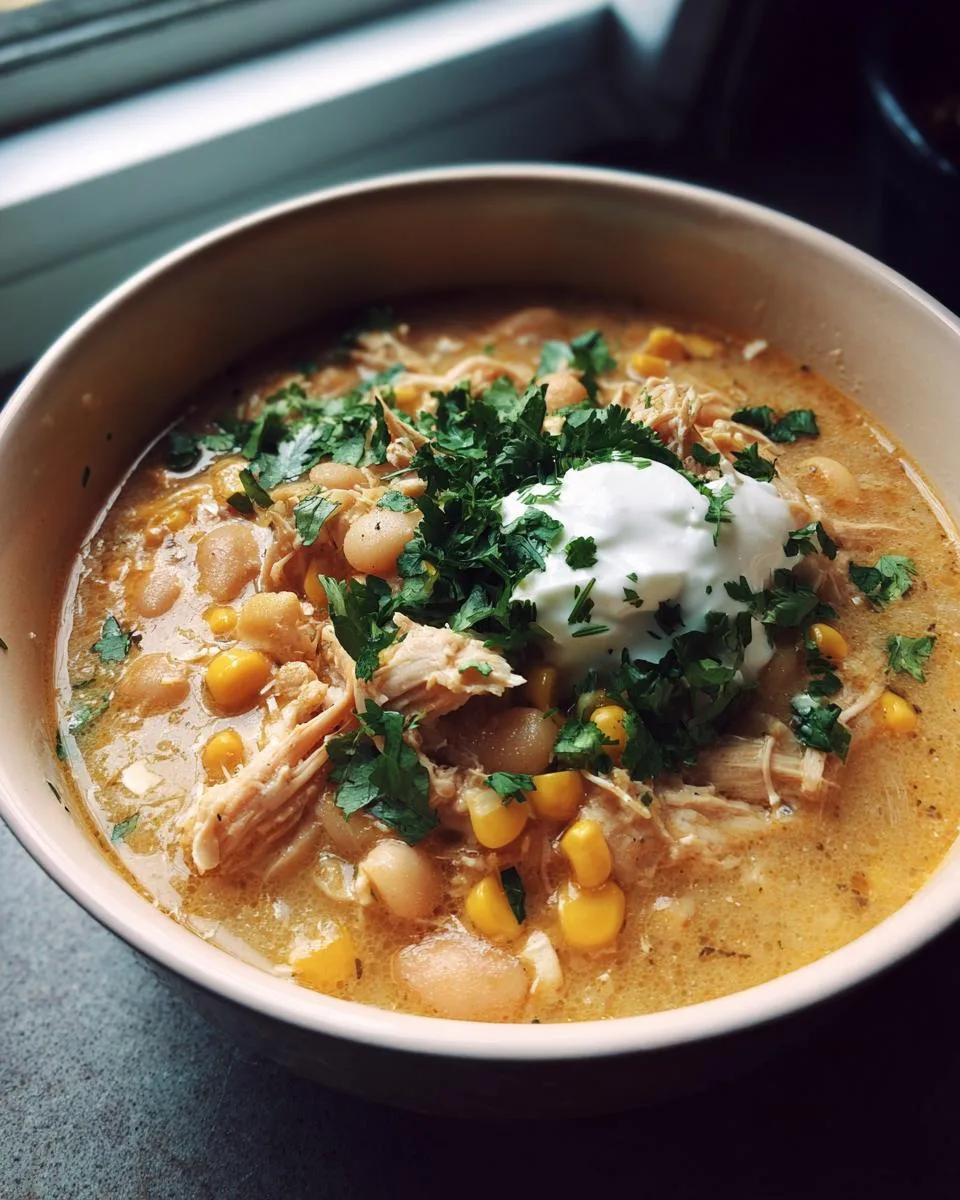 Crockpot White Chicken Chili - detail 5