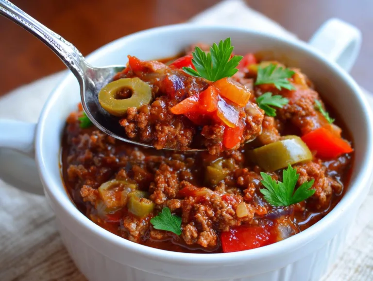 Cuban Beef Picadillo
