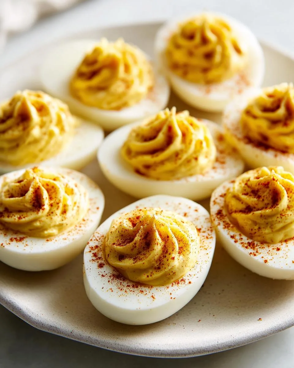 Deviled Eggs With Relish And Mustard - detail 3