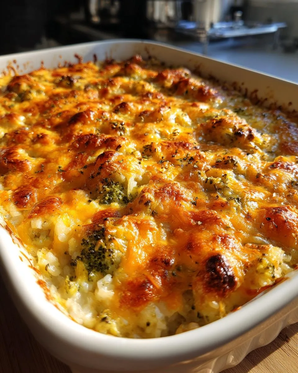 Easter Broccoli Rice Casserole Bake - detail 5