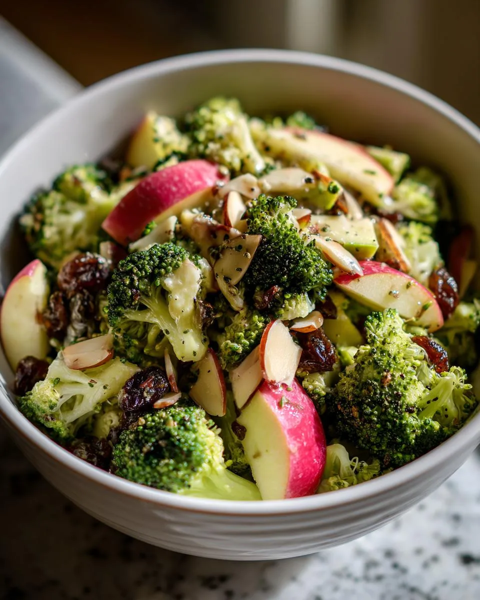 Easter Broccoli Salad With Raisins - detail 4