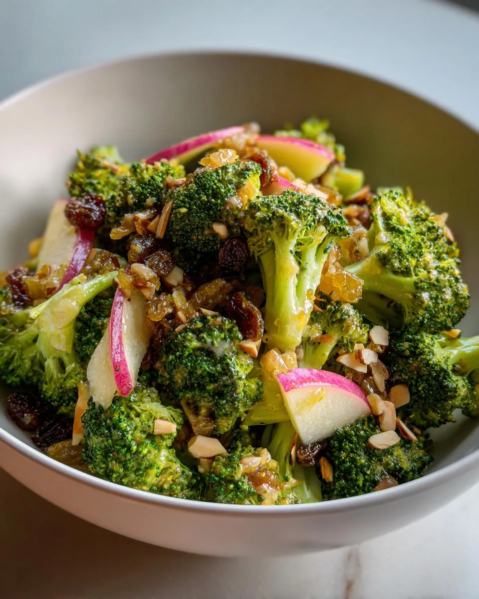 Easter Broccoli Salad With Raisins - detail 5