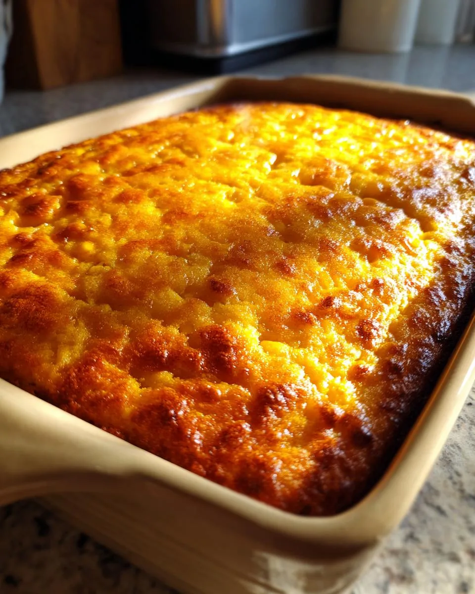 Easter Corn Casserole With Sour Cream - detail 3