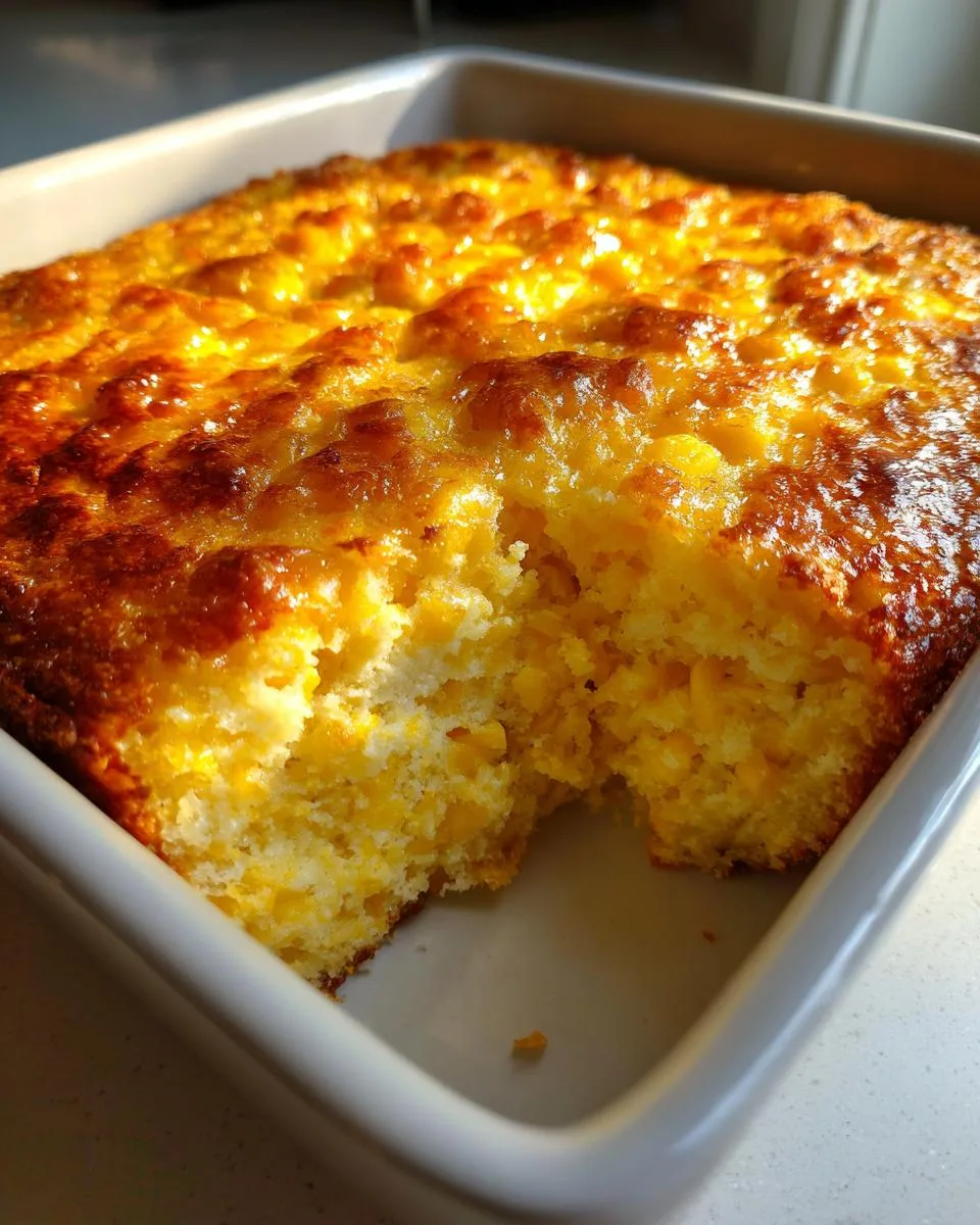 Easter Corn Casserole With Sour Cream - detail 4