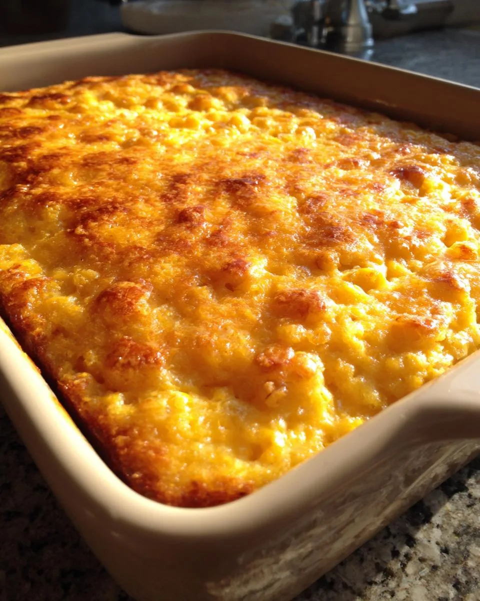 Easter Corn Casserole With Sour Cream - detail 5