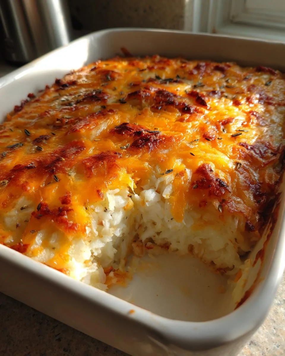 Easter Hash Brown Potato Casserole - detail 3