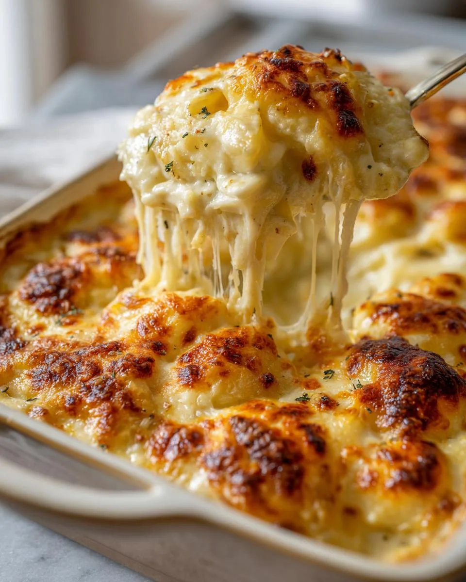 Easter Scalloped Potatoes With Cheese - detail 3
