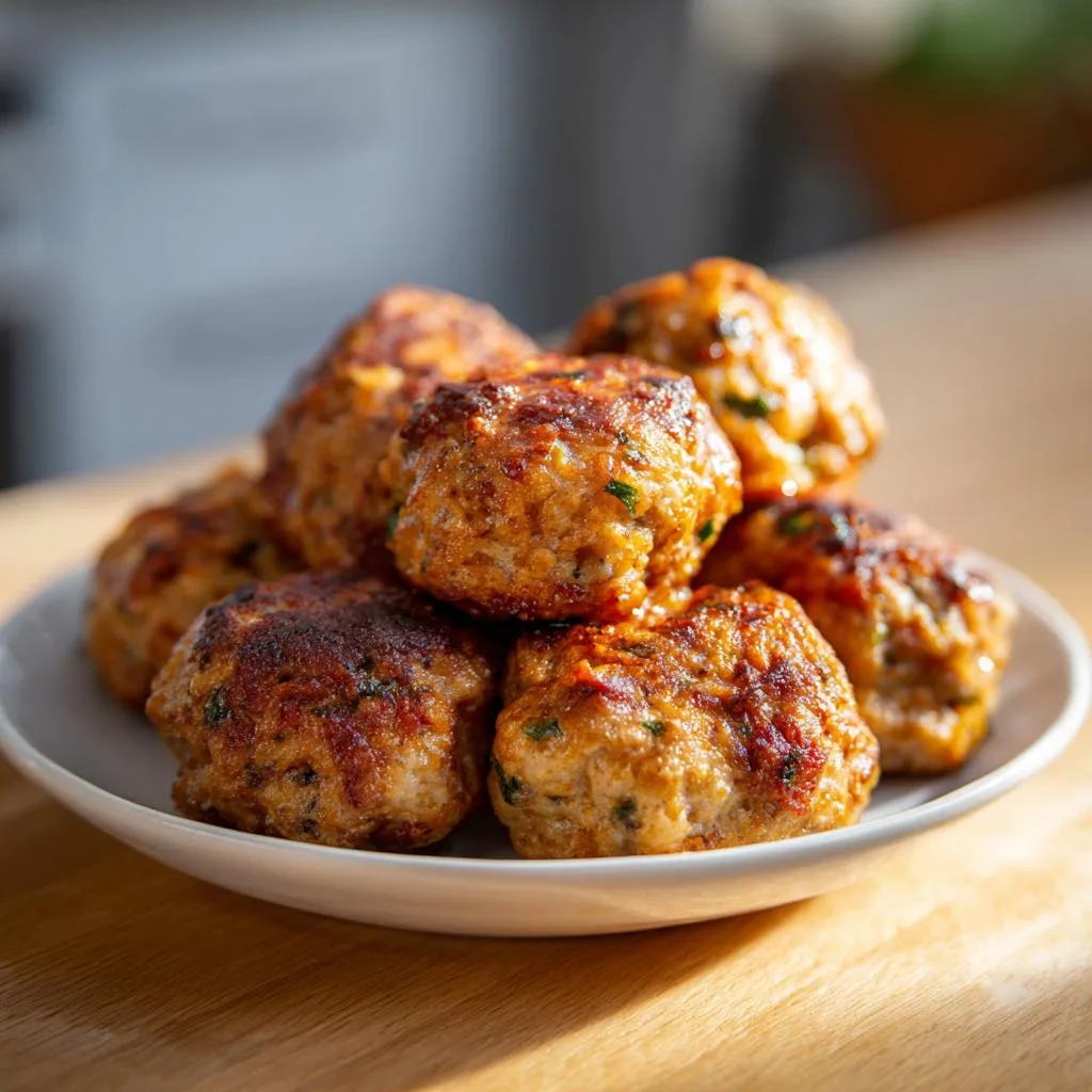 Easy Oven Baked Italian Meatballs - detail 3