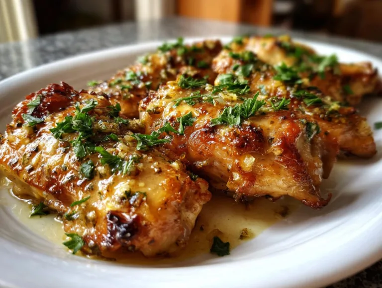 Garlic Butter Baked Chicken