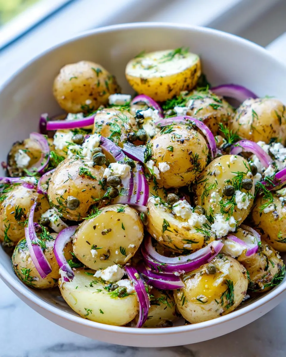 Greek Potato Salad - detail 3