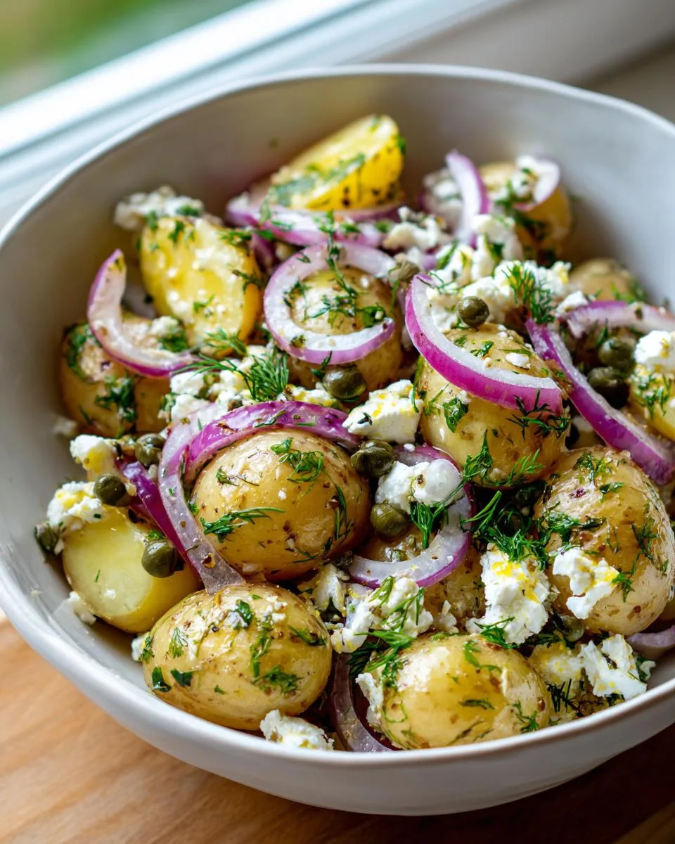 Greek Potato Salad - detail 4