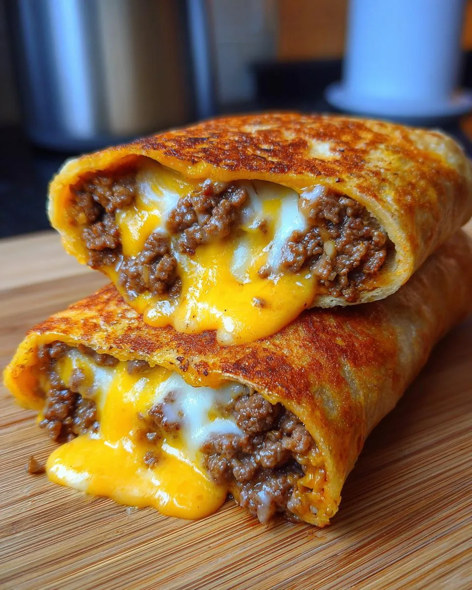 Grilled Cheese Burrito - detail 3