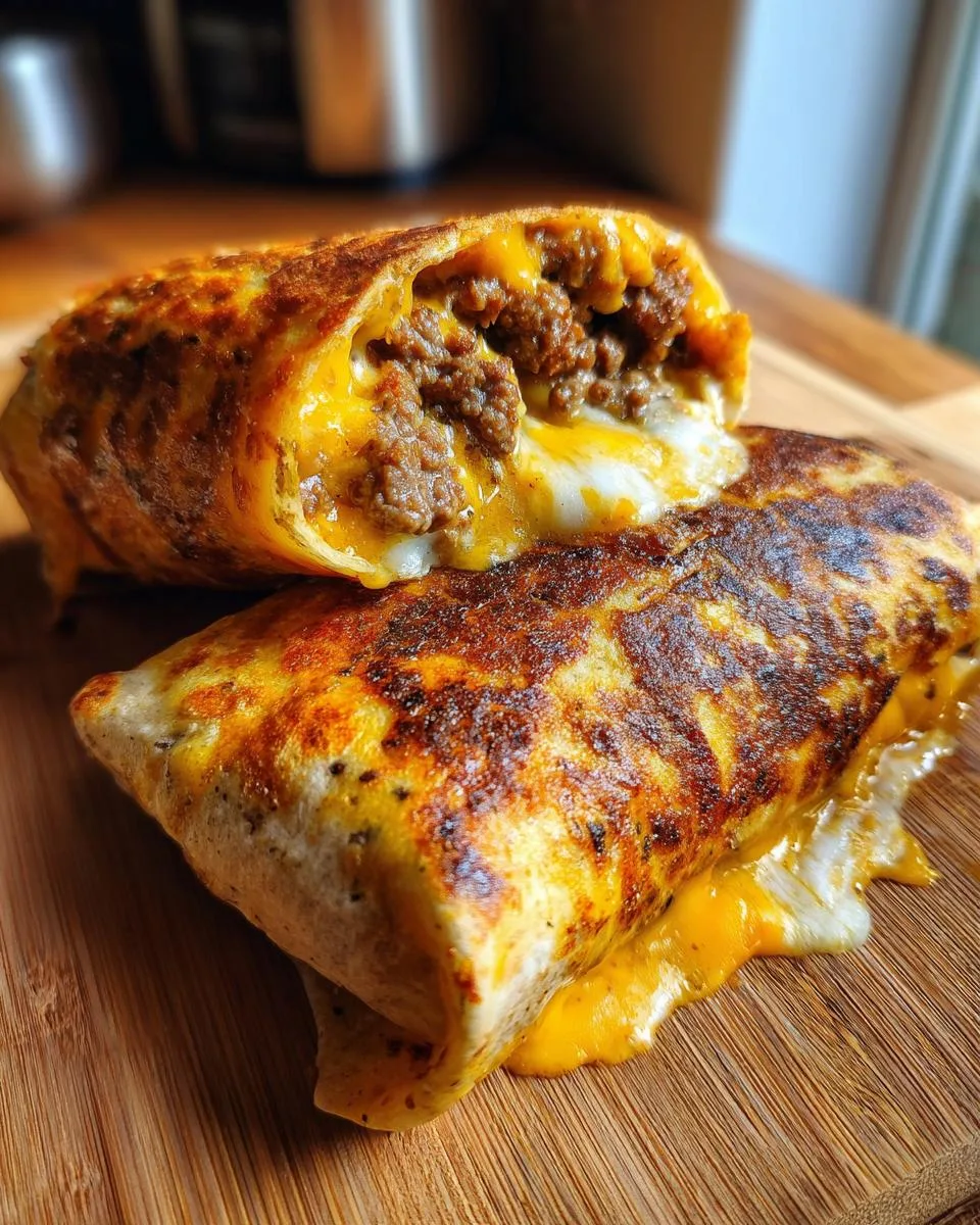 Grilled Cheese Burrito - detail 4