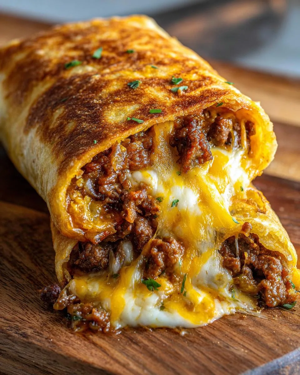 Grilled Cheese Burrito - detail 5