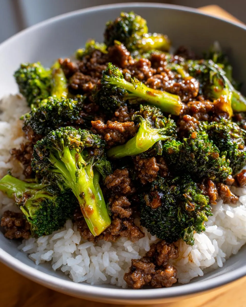 Ground Beef Broccoli - detail 4